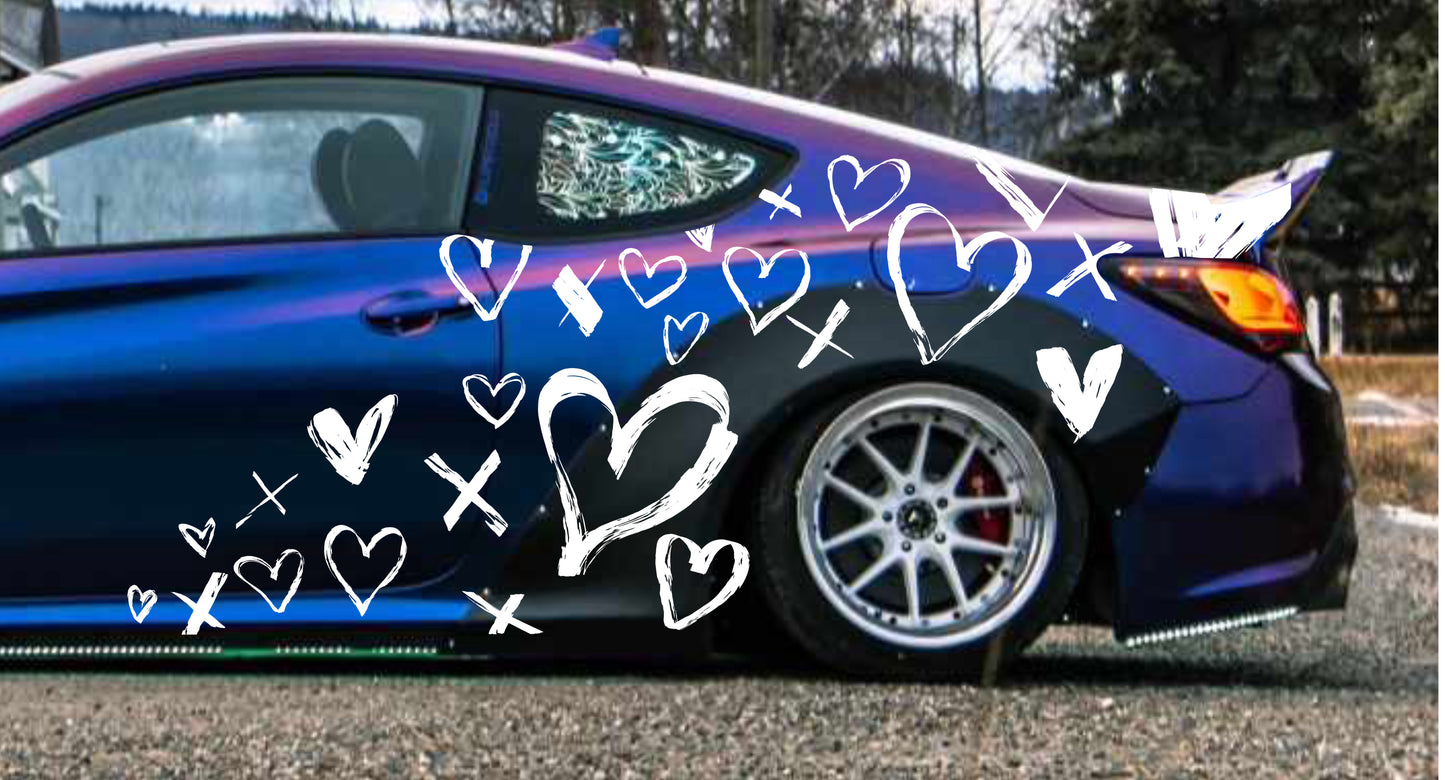 Hearts and Exs Livery